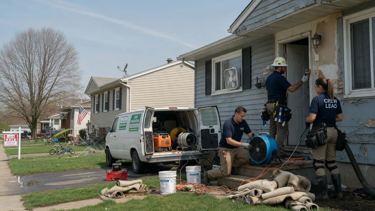 Flood Cleanup in Clayton, DE near me